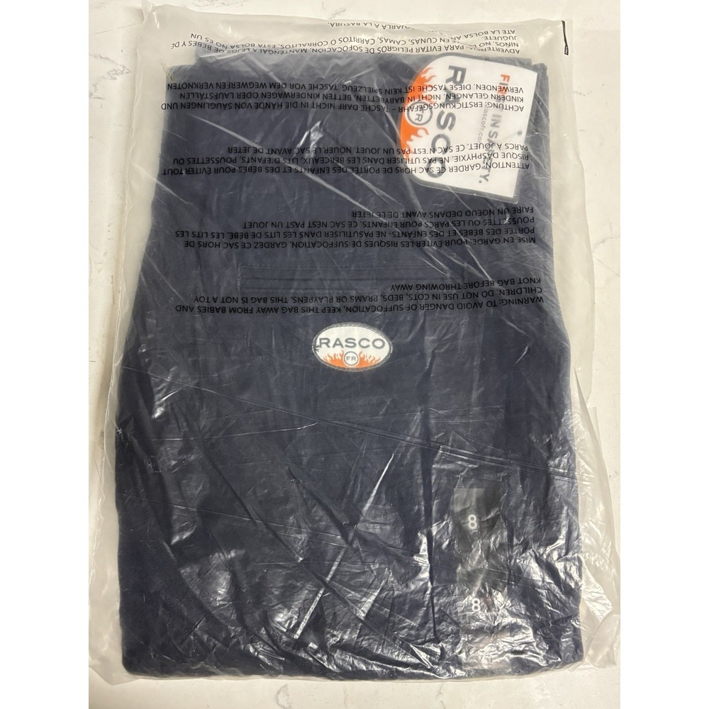 ⭐️Rasco FR FR4134GY GlenGuard Uniform Pant- Black⭐️Womens Size 8⭐️BRAND NEW⭐️